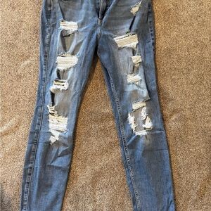 Hollister Distressed Denim Skinny Jeans